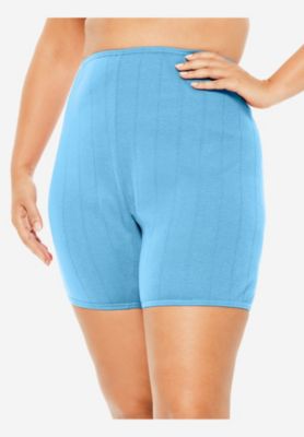 Plus Size Cotton Bloomer 3-Pack