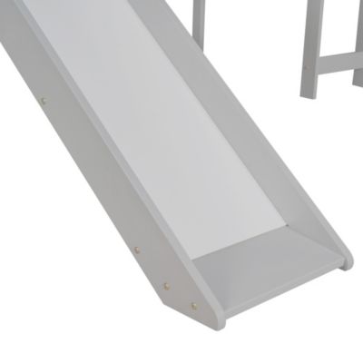 Streamdale Loft Bed With Slide, Multifunctional Design, Twin