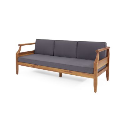 Streamdale Mid-Century Luxe Sofa Acacia & Water-Resistant