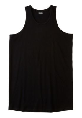 Big & Tall Shrink-Less Lightweight Longer-Length Tank