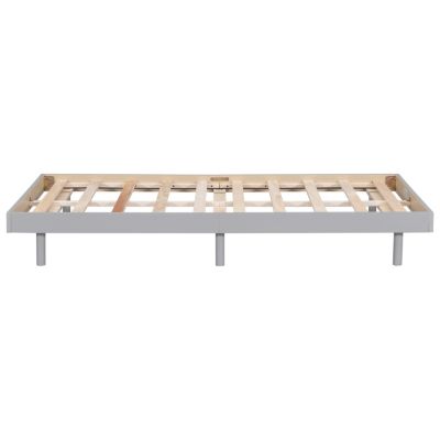 Modern Design Twin Size Floating Platform Bed Frame