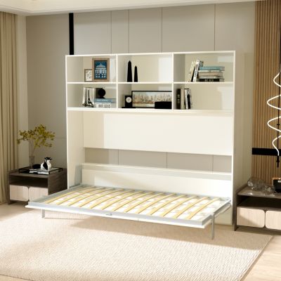Space-saving Modern Design Twin Size Murphy Bed