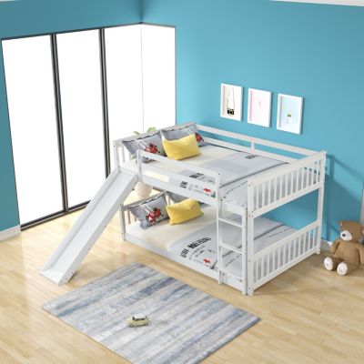 Streamdale Full Over Full Bunk Bed With Slide