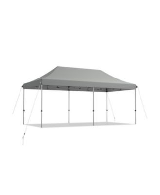 10 x 20 Feet Adjustable Folding Heavy Duty Sun Shelter with Carrying Bag