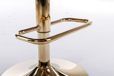 Streamdale Chrome Swivel Bar Stools Set