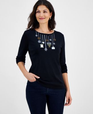 Macy's hanukkah sweater best sale