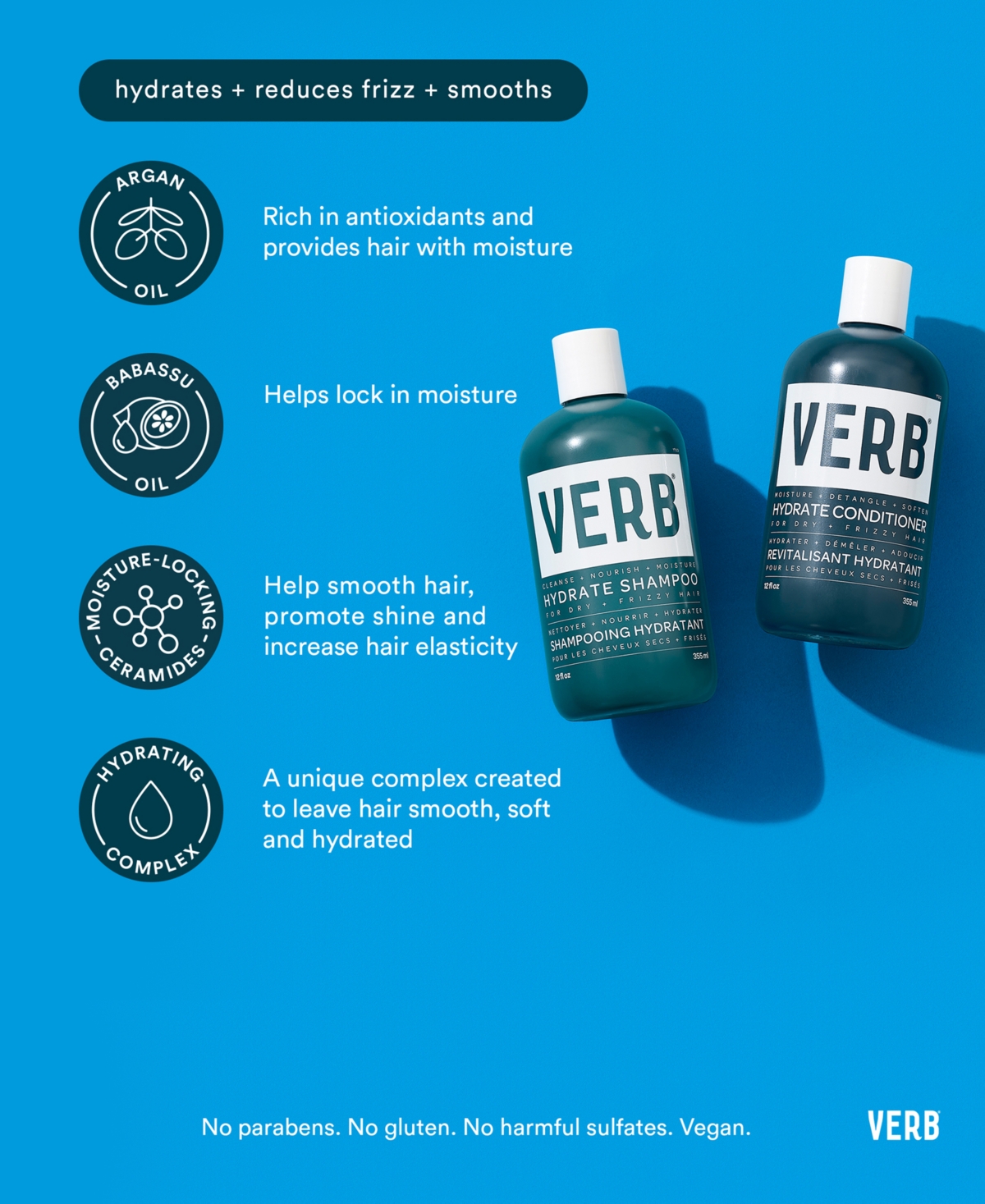 Verb Hydrate Conditioner, 12 Oz. In No Color
