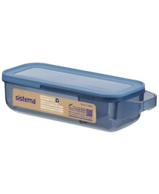 Sistema - Slide 'n Snack 1.9-Cup Food Storage Container