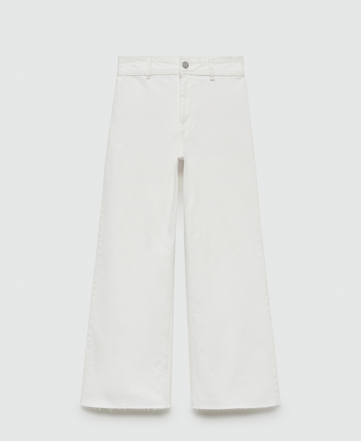 Mango Women's High-Waist Wide Leg Jeans