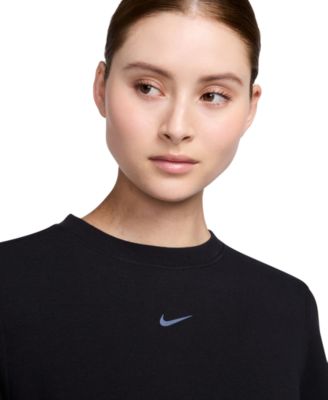 Women's Dri-FIT One Crewneck French Terry Sweatshirt