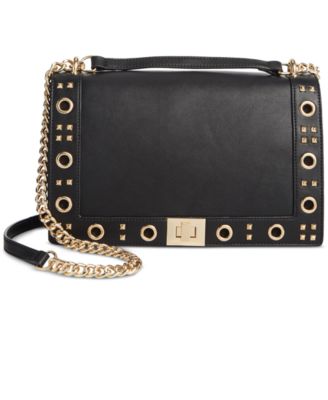 I.N.C. International Concepts - Ajae Flap Small Studded Shoulder Bag