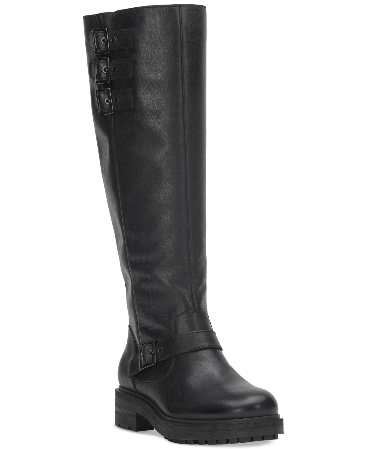 LUCKY BRAND WOMEN'S CITERE BUCKLE TALL RIDING BOOTS 