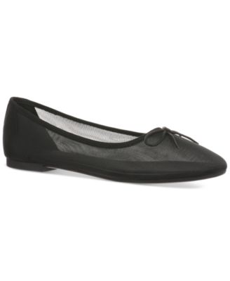 Macy's black orders flats womens