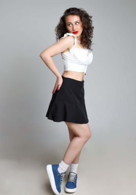 Womens Ena Rhinestone Embellished Denim Sneakers