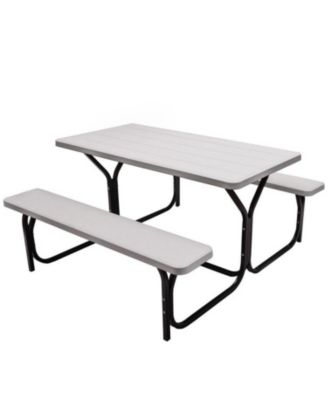 Picnic Table Bench Set for Outdoor Camping