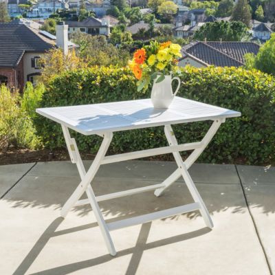 Acacia Folding Outdoor Dining Table