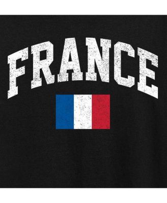 France Flag Plus Size Graphic T-Shirt