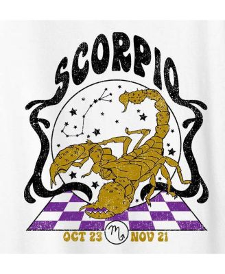 Zodiac Scorpio Plus Size Graphic T-Shirt