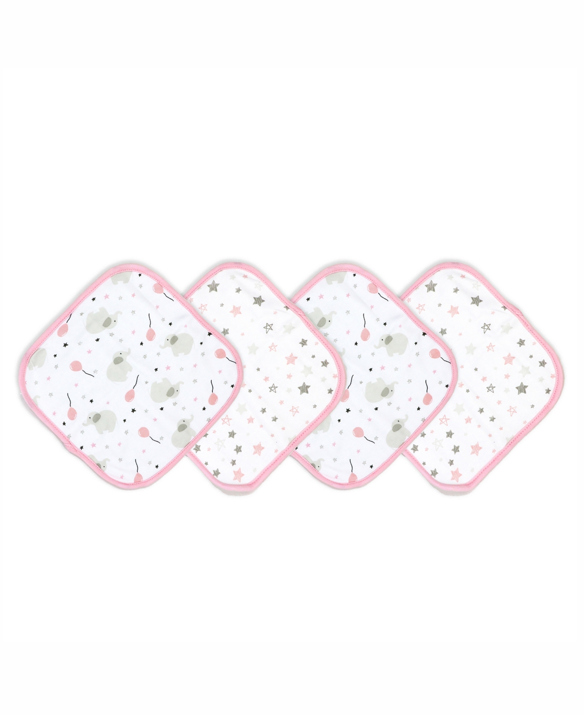 Tendertyme 24 Piece Baby Girls Elephants and Woodland Foxes Infant Apparel Layette Gift Set