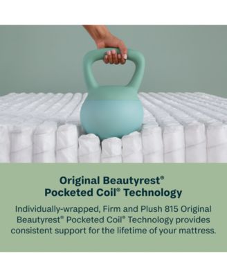 BeautySleep Dream Weaver 13.75" Plush Mattress Set - King