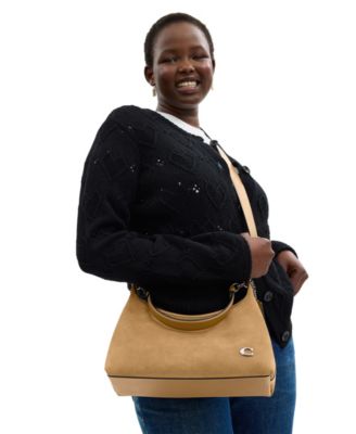 COACH Juliet Suede Shoulder Bag