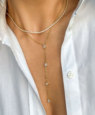 Micro Tennis Necklace
