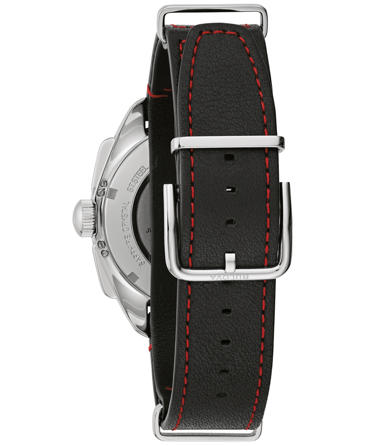 Bulova Men's Chronograph Lunar Pilot Stainless Steel Bracelet Watch 44mm In No Color