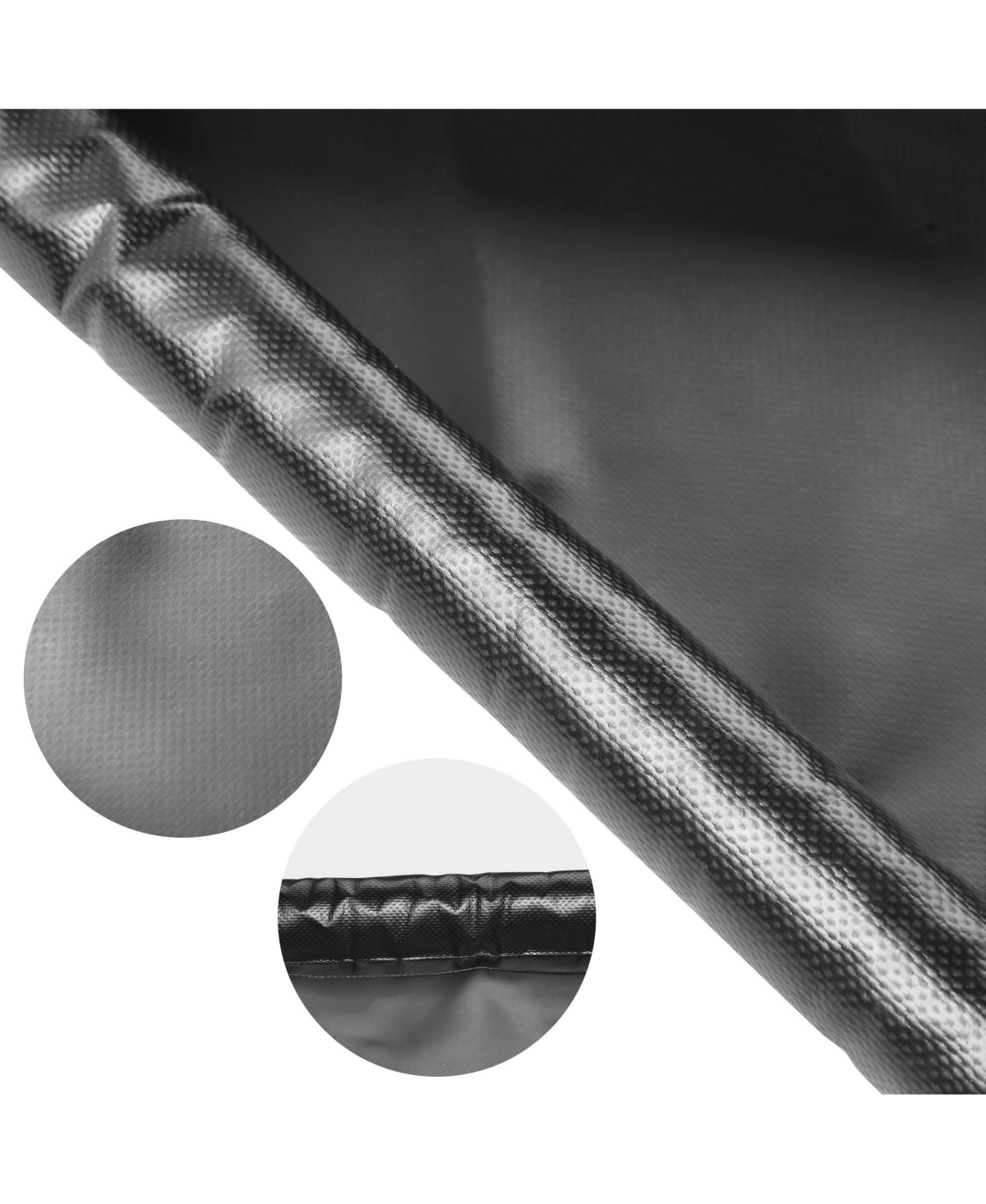 Yescom Garage Floor Mat Containment Mat for Suv Snow Mud Rain Compact Size 8'6