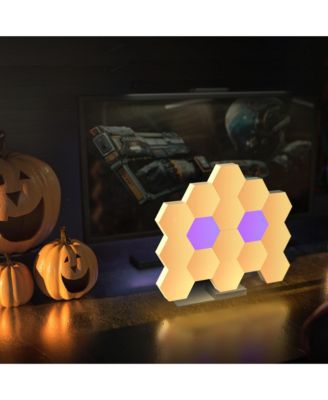 6 Pack Wi-Fi Smart LED Light Accessory Hexagon Lamp Voice Control DIY Home Gifts