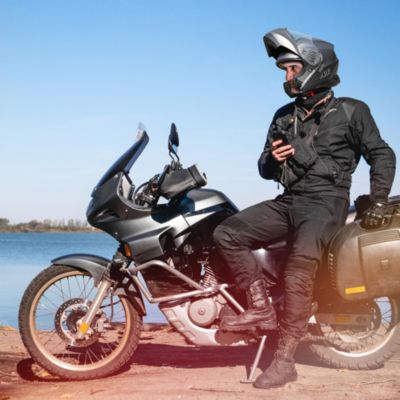 RUN-M3 Modular Flip Up Helmet Full Face Dual Visor DOT Motorcycle Bike XL