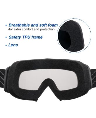 AHR GOG01 Motorcycle Goggles Riding Motocross Snowmobile Dirt Bike Off Road ATV Lens