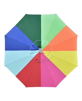 9Ft UV50+ Universal Replacement Umbrella Canopy Patio Beach Parasol Top Cover