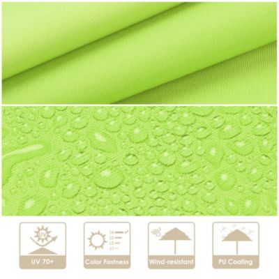 10 Ft 3 Tier Patio Umbrella with Crank Handle Push to Tilt  Yard Outdoor