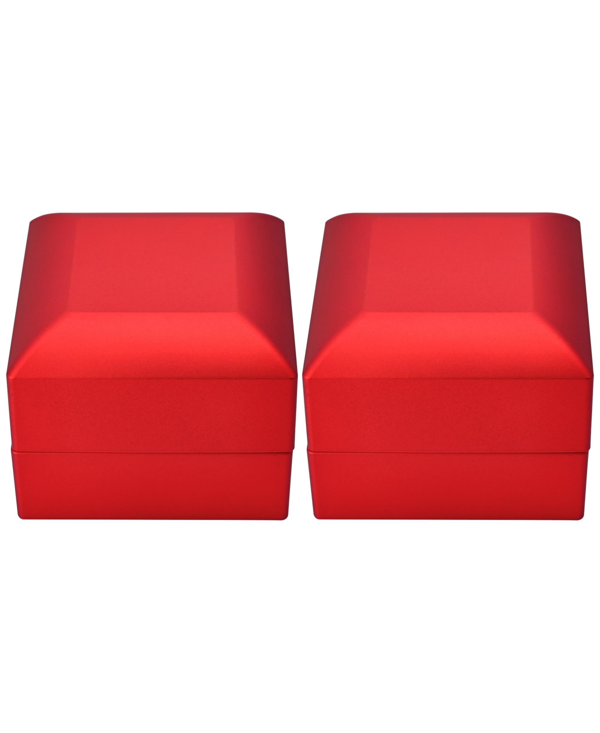 Yescom Heart Shape Led Ring Box Jewelry Wedding Engagement Proposal Light Case 2 Pack