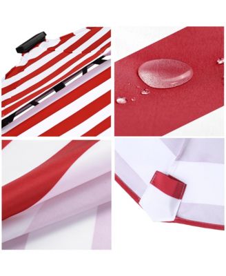 3-Tier Patio Umbrella Replacement Canopy Market Table Top Sunshade Cover