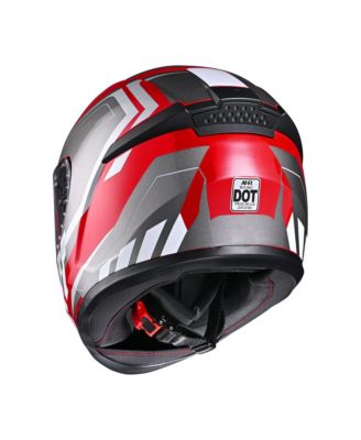 RUN-F3 Full Face Motorcycle Helmet DOT Approved Street Bike Removable Liner S