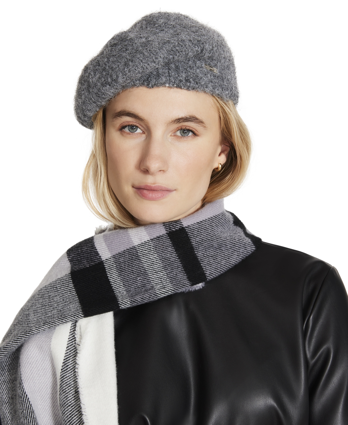 Steve Madden Women's What The Fuzz Warm Beret