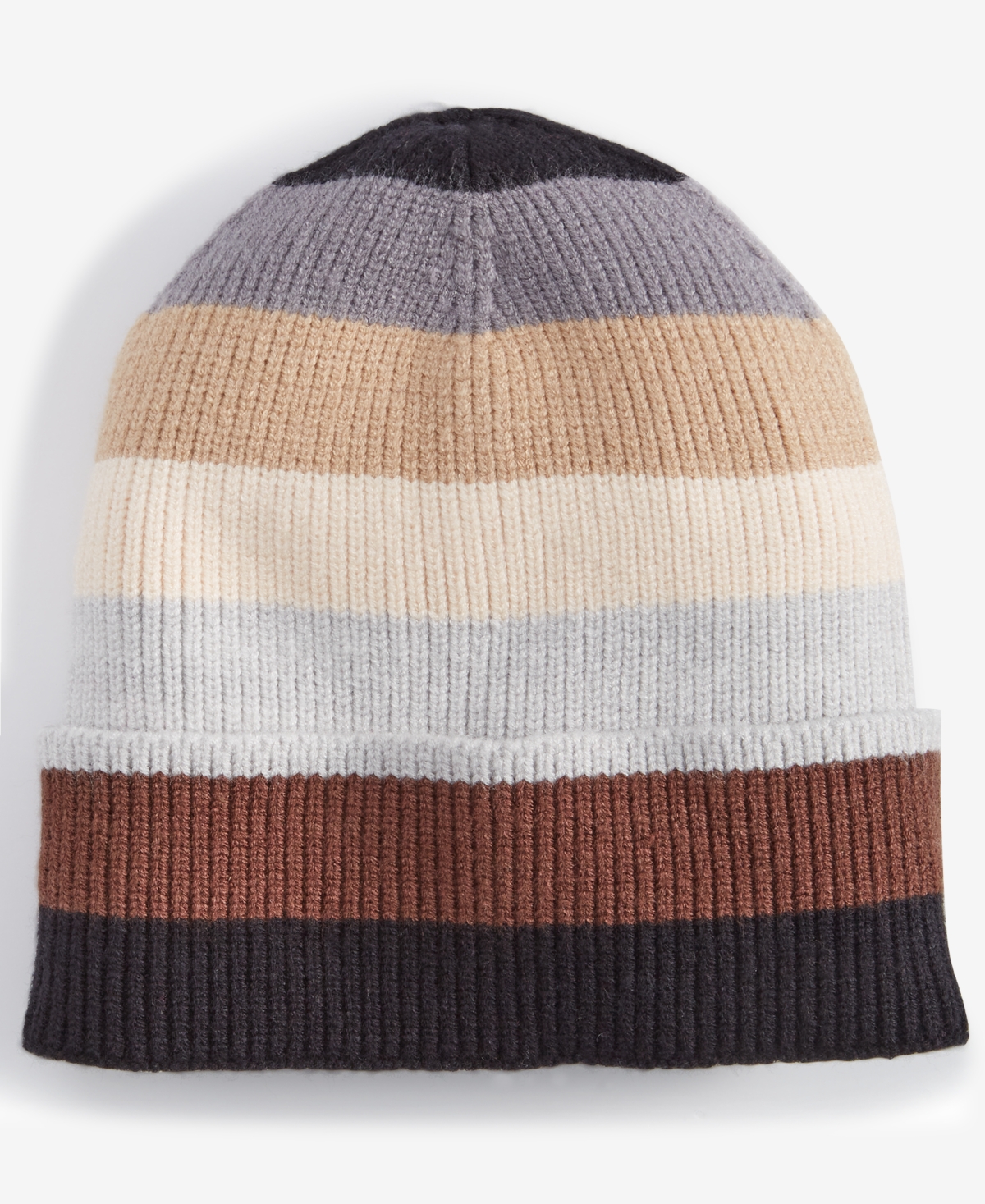 On 34th Women's Colorblocked Cuffed Beanie, Created for Macy's