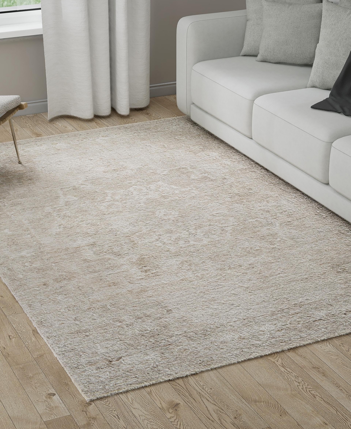 Shop Km Home Castille Csl016 10'x13' Area Rug In Beige