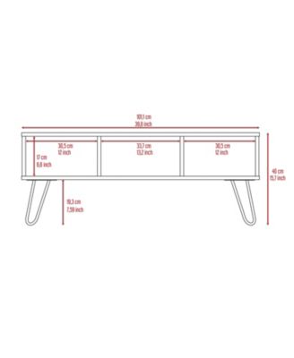 Minnesota Charcoal Coffee Table