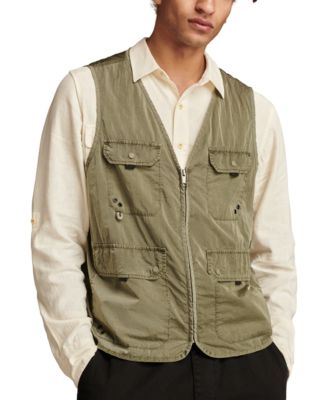 Lucky Brand - Men's Four-Pocket Army Vest