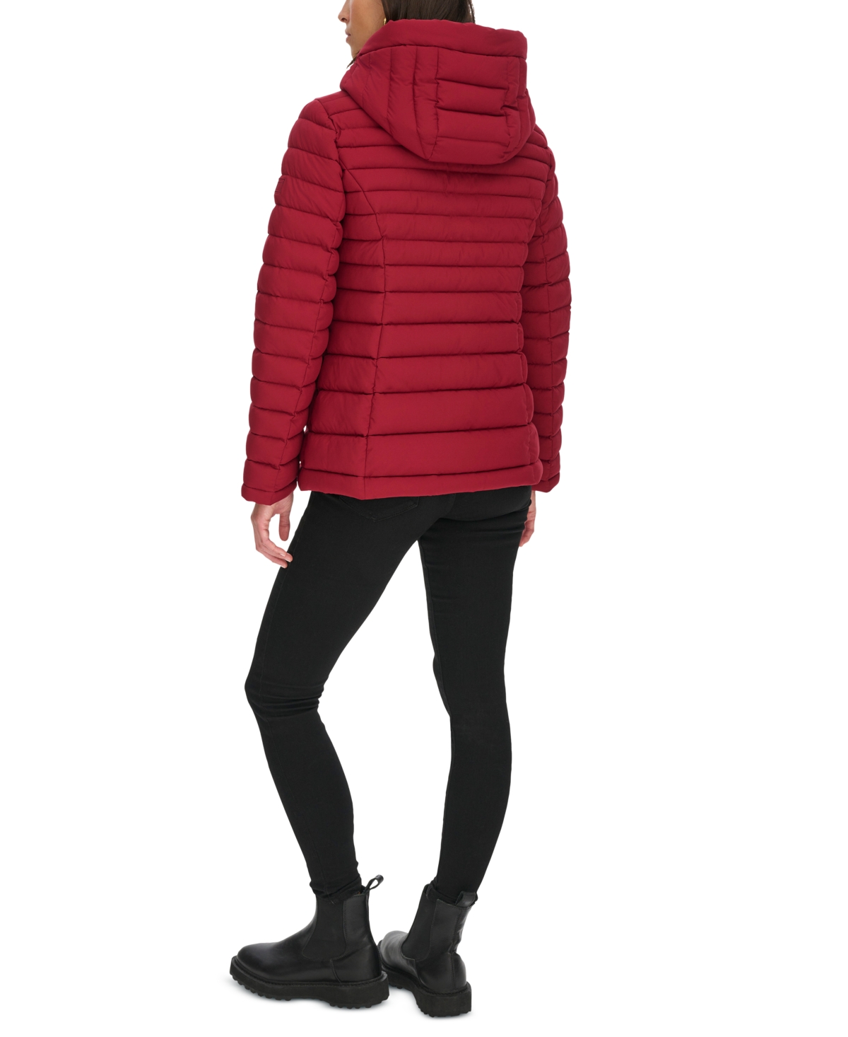 Tommy Hilfiger Women's Hooded Packable Puffer Coat