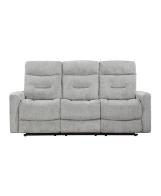 White Label Borneo 81" Double Reclining Sofa