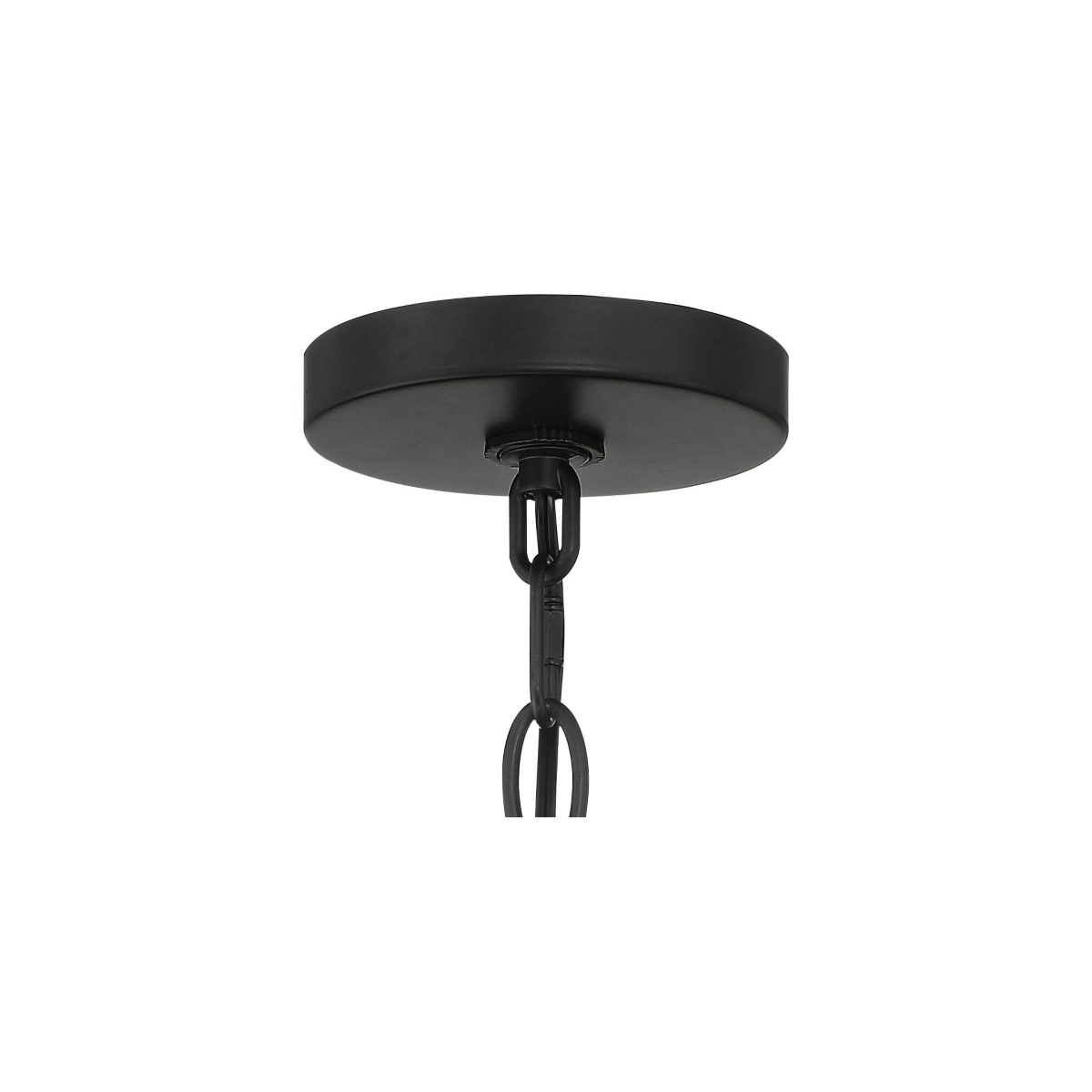 Possini Euro Design Arley Modern Outdoor Hanging Ceiling Light Fixture Black Geometric Frame 12 1/2