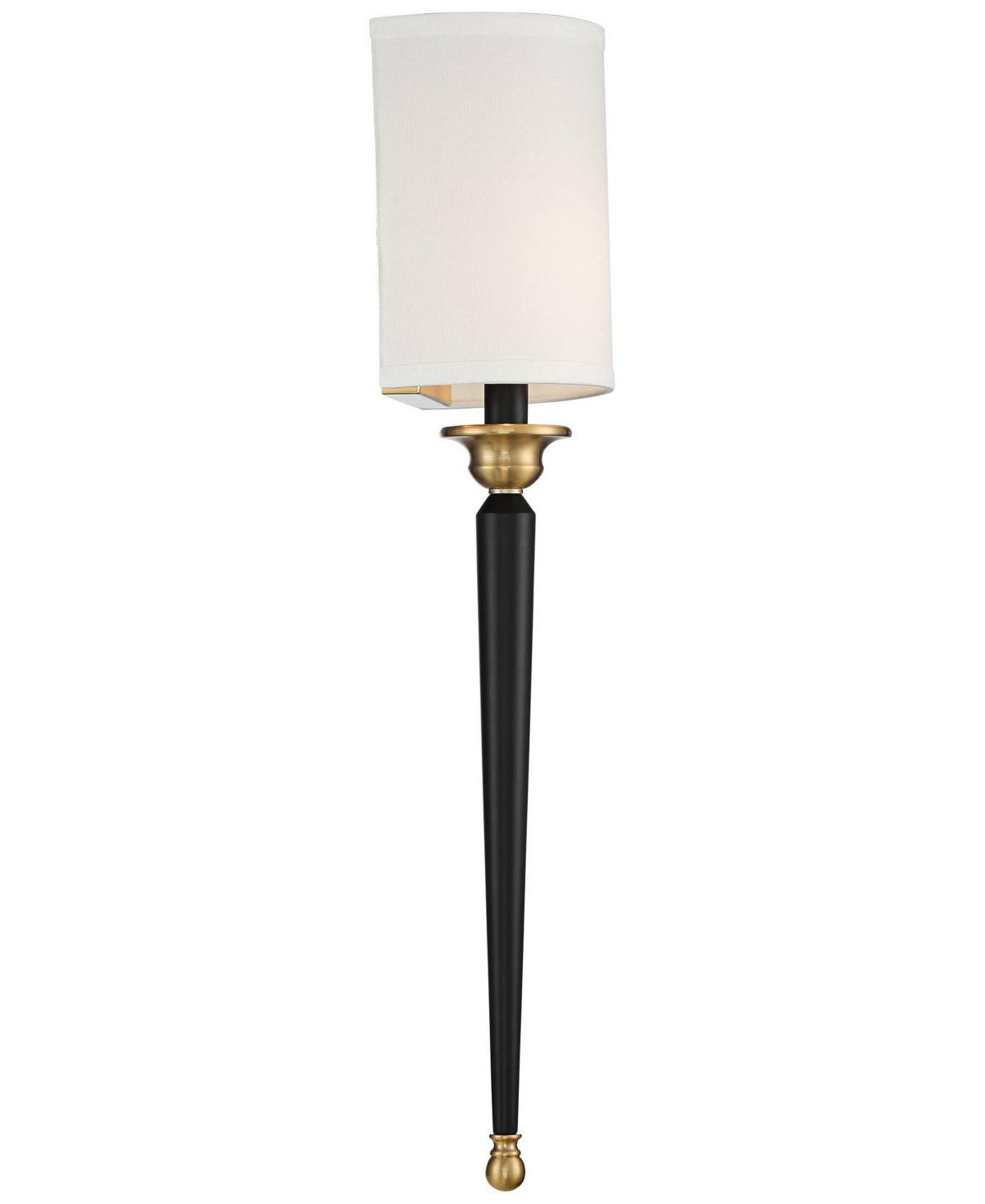 Arletta Modern Wall Sconce LightingBrass Metal Hardwired 7 1/2