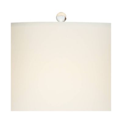 Eneya Modern Coastal Modern Table Lamp 31" Tall Ceramic Blue Green Swirl Glaze Neutral Oval Shade for Living Room Bedroom Beach House Bedside Home Office (Color May Vary) - Possini Euro Design