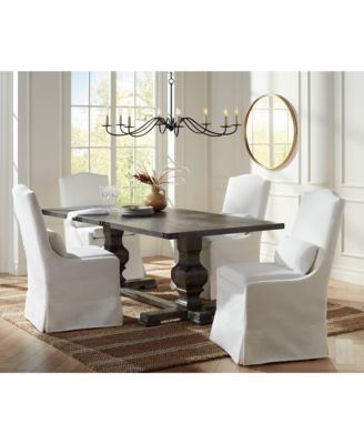 Marinec Black Hanging Chandelier Lighting 42" Wide Farmhouse Rustic Bent Arms 8-Light Fixture for Dining Room Living House Home Foyer Kitchen Island Entryway High Ceilings