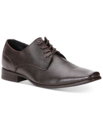 Calvin Klein - Brodie EPI Leather Oxfords