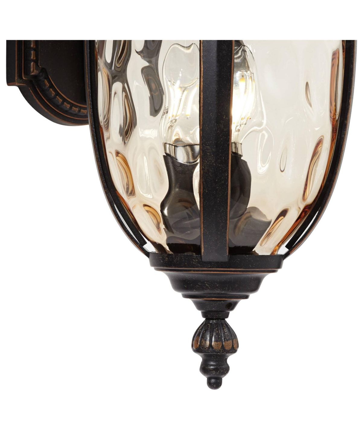 Bellagio Vintage-like Outdoor Wall Light Fixture BronzeMetal 20 1/2