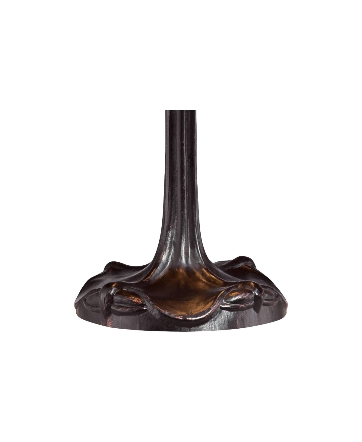 Traditional Tiffany Style Table Lamp High Bronze Tropical Birds Clear Multicolored Antique Stained Glass Shade Decor for Living Room Bedroom Ho